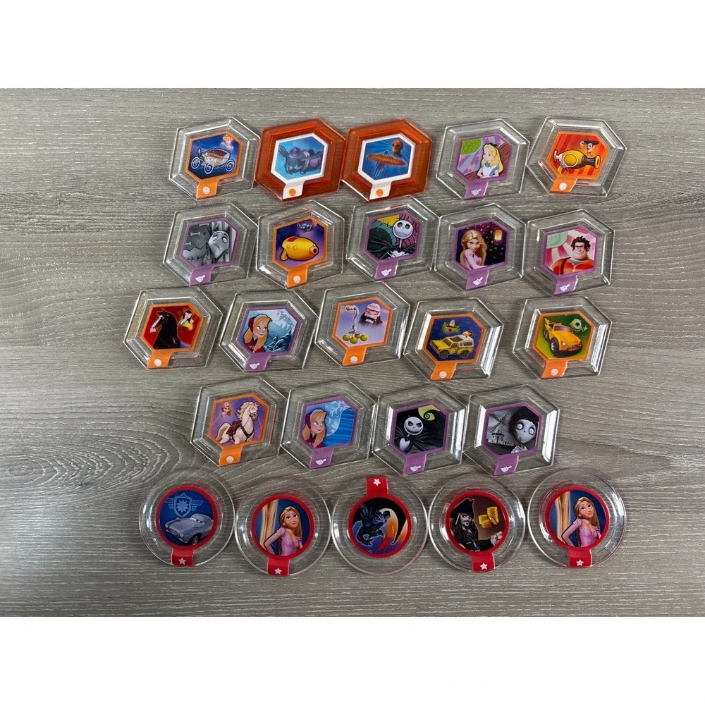 Disney Infinity Figures Character Toy Collection Interactive Video Game Pieces‎